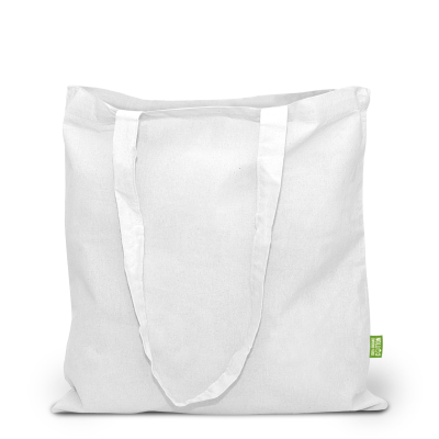 Picture of PERTH – ORGANIC COTTON TOTE BAG with Long Handles in White