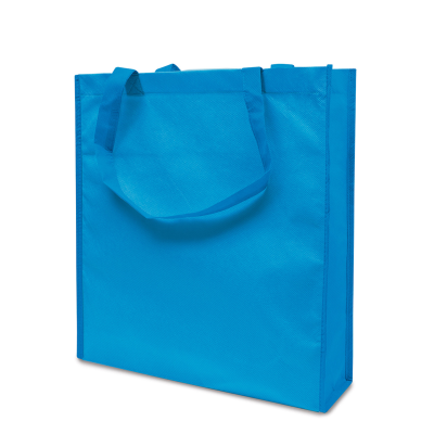 Picture of LISBOA – TOTE BAG with Bottom & Side Folding in Neon Fluorescent Blue