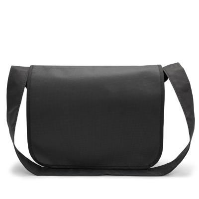 Picture of FRANKFURT – COLLEGE BAG with Shoulder Strap in Black