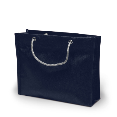 Picture of LONDON – SMALL BOUTIQUE BAG with Carrying Cords in Dark Blue