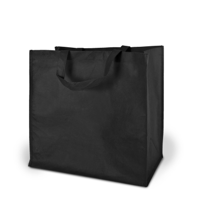 Picture of MOSKAU – BIG TOTE BAG with Bottom & Side Folding in Black