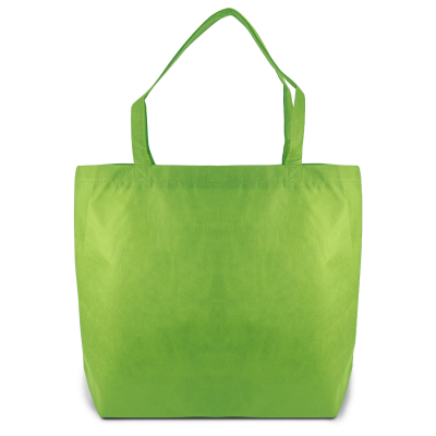 Picture of STOCKHOLM – BIG TOTE BAG with Bottom Folding & Zipper in Pale Green