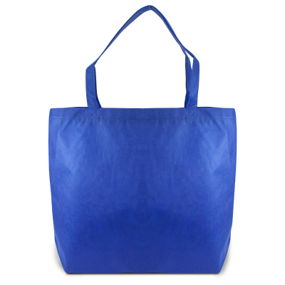 Picture of STOCKHOLM – BIG TOTE BAG with Bottom Folding & Zipper in Royal Blue