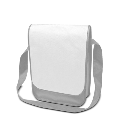 Picture of DUBLIN – SHOULDER BAG with Shoulder Strap in White & Grey