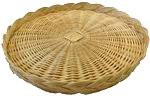 Picture of WICKER SERVING TRAY.