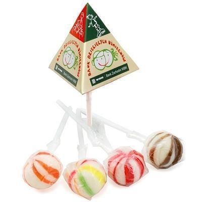 Picture of PYRAMID BALL SHAPE LOLLIPOP