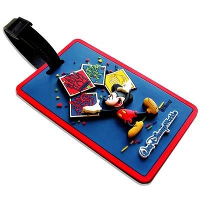 soft pvc luggage tag