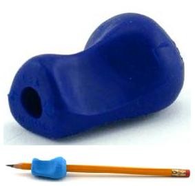 Picture of ERGONOMIC RUBBER PENCIL GRIP in Blue