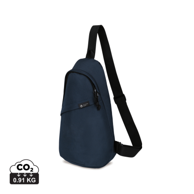 Picture of RENEW AWARE™ RPET SLING BAG in Navy