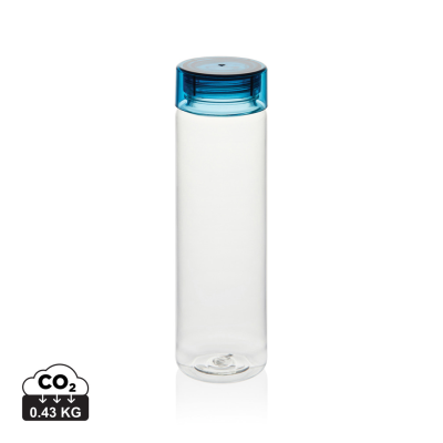 Picture of VINGA COTT RCS RPET WATER BOTTLE in Blue.