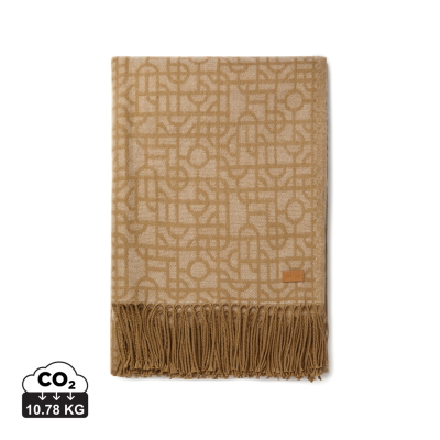 Picture of VINGA VERSO BLANKET in Brown.