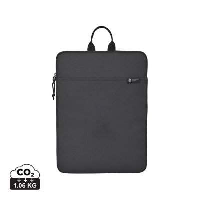 Picture of RENEW AWARE™ RPET 16 LAPTOP SLEEVE in Black