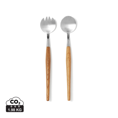 Picture of VINGA RETRO SERVING CUTLERY in Brown.