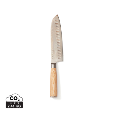 Picture of VINGA HATTASAN DAMASCUS SANTOKU KNIFE in Silver