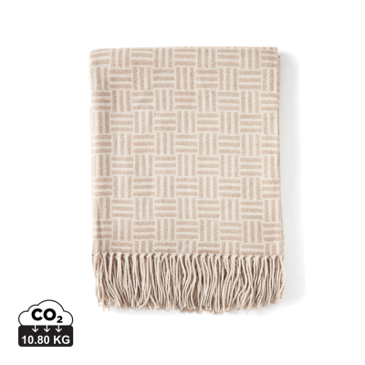 Picture of VINGA LENOX BLANKET in Brown