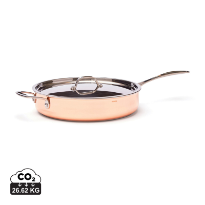 Picture of VINGA BARON COPPER SAUTÉ PAN in Brown.