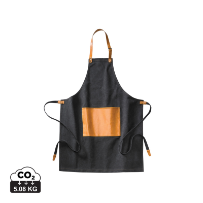 Picture of VINGA ASADO APRON in Black.