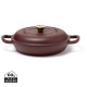 Picture of VINGA MONTE ENAMELED CAST IRON SAUTÉ PAN in Burgundy
