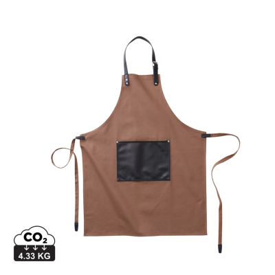 Picture of VINGA CASBAS APRON in Brown.