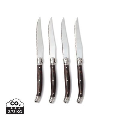 Picture of VINGA GIGARO MEAT KNIVES in Silver.