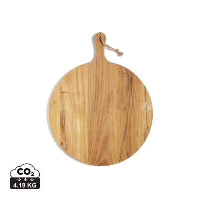 Picture of VINGA BUSCOT ROUND SERVING BOARD in Brown.