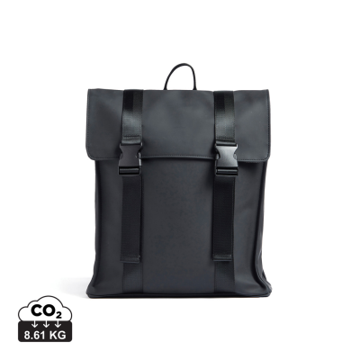 Picture of VINGA BALTIMORE BACKPACK RUCKSACK in Black.