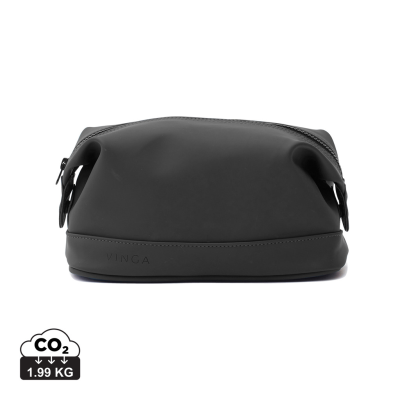 Picture of VINGA BALTIMORE WASH BAG in Black.