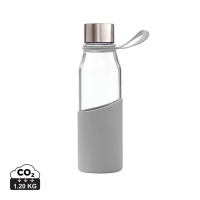 Picture of VINGA LEAN GLASS WATER BOTTLE in Grey