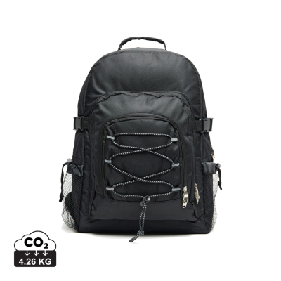 Picture of VINGA PARKS COOLER BACKPACK RUCKSACK in Black.