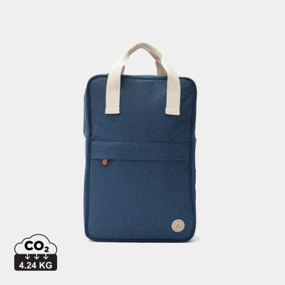 Picture of VINGA SORTINO RPET COOLER BACKPACK RUCKSACK in Blue.