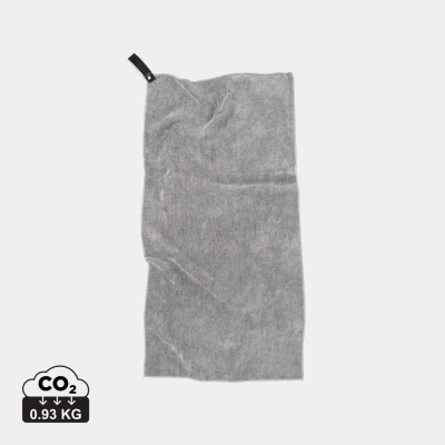 Picture of VINGA GRS RPET ACTIVE DRY TOWEL 40 x 80CM in Grey
