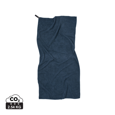 Picture of VINGA GRS RPET ACTIVE DRY TOWEL 140 x 70CM in Blue