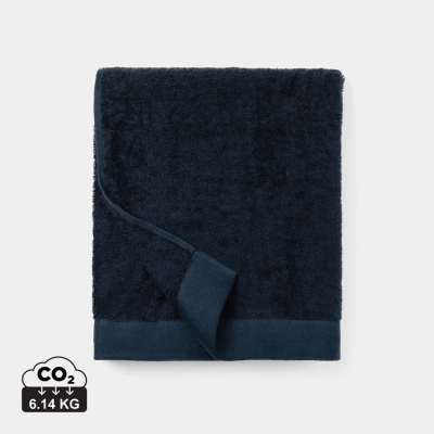 Picture of VINGA BIRCH TOWELS 90X150 in Blue.