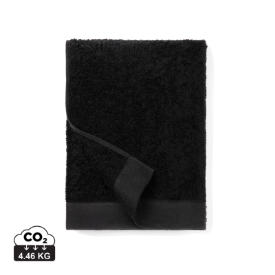 Picture of VINGA BIRCH TOWELS 70X140 in Black.