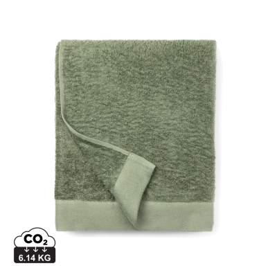 Picture of VINGA BIRCH TOWELS 90X150 in Green.