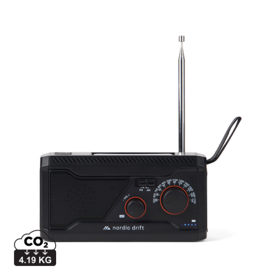 Picture of NORDIC DRIFT TITAN IPX4 MULTIFUNCTION RADIO 4000MAH in Black
