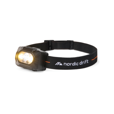 Picture of NORDIC DRIFT EVEREST HIGH PERFORMANCE DUAL BATTERY HEADTORCH in Black