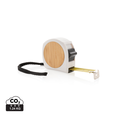 Picture of BAMBOO MEASURING TAPE 5M & 19MM in White