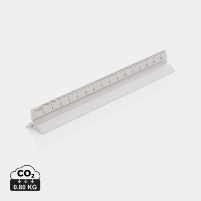 Picture of 15cm ALUMINIUM TRIANGULAR RULER.