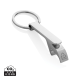 Picture of RCS RECYCLED ZINC ALLOY BOTTLE OPENER KEYRING CHAIN in Silver