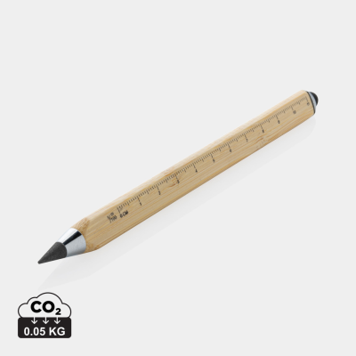 Picture of EON BAMBOO INFINITY MULTITASKING PEN in Brown.