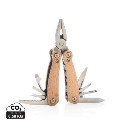 Picture of WOOD MULTI TOOL MINI in Brown.