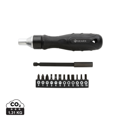 Picture of GEAR x RATCHET SCREWDRIVER in Black