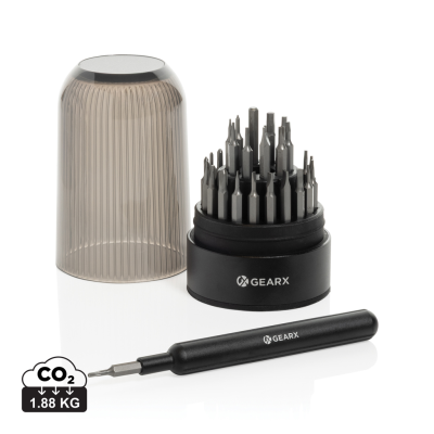 Picture of GEAR x 31 in 1 Multifunction Screwdriver Set in Black