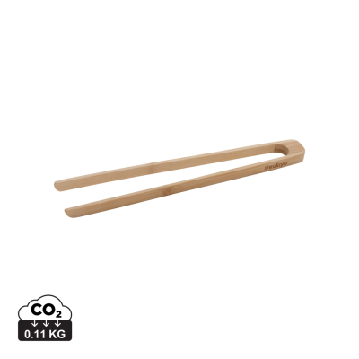 Picture of UKIYO BAMBOO SERVING TONGS in Brown.