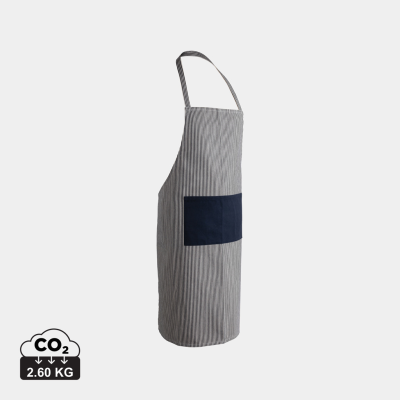 Picture of UKIYO AWARE™ 280GR RCOTTON DELUXE APRON in Navy.