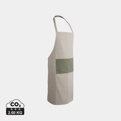 Picture of UKIYO AWARE™ 280GR RCOTTON DELUXE APRON in Green.