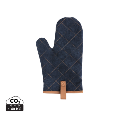 Picture of DELUXE CANVAS OVEN MITT in Blue