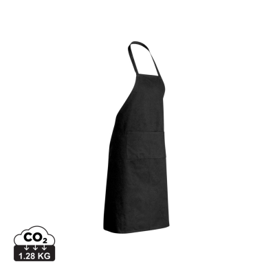 Picture of IMPACT AWARE™ RECYCLED COTTON APRON 180G in Black.