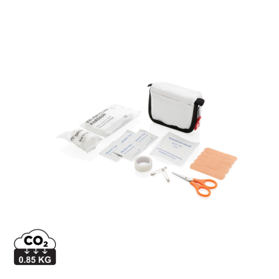 Picture of FIRST AID SET in Pouch in White